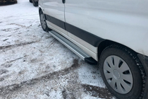Peugeot Partner 1996-2008 Side Steps Maya V2 (2 pcs, Aluminum) photo 1