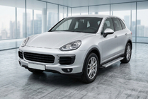 Porsche Cayenne 2010-2017 Side Steps Maya V2 (2 pcs, Aluminum) photo 1