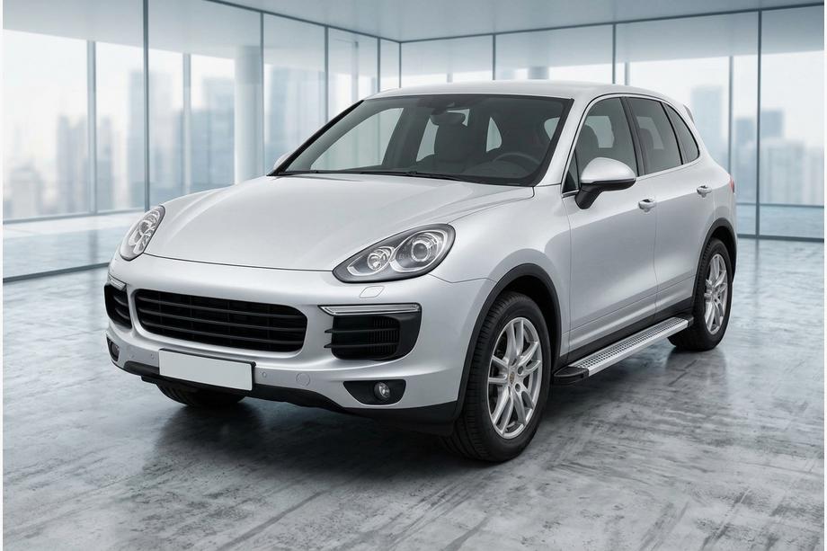 Porsche Cayenne 2010-2017 Side Steps Maya V2 (2 pcs, Aluminum) Image