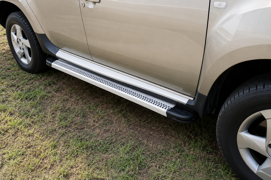 Renault Duster 2008–2017 Side Steps Maya V2 (2 pcs, Aluminum) Image