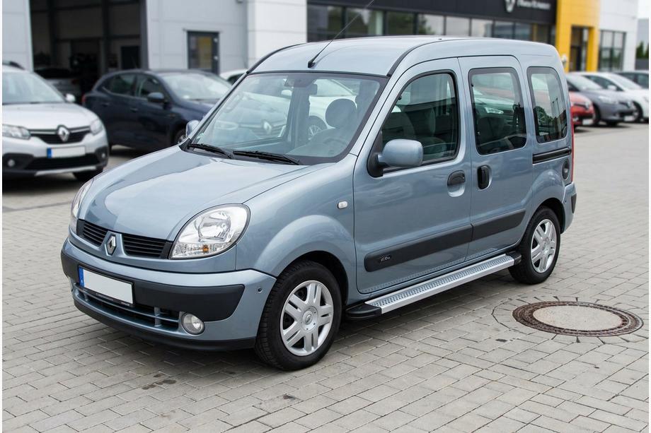 Renault Kangoo 1998-2008 Side Steps Maya V2 (2 pcs, Aluminum) Image