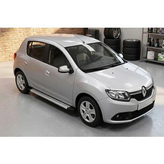 Side Steps Maya V2 (2 pcs, Aluminum) Renault Sandero 2013-2022 photo 1