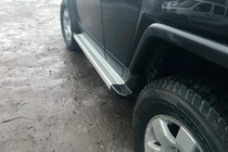 Toyota FJ Cruiser 2006-2022 Side Steps Maya V2 (2 pcs, Aluminum) photo 6