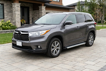 Toyota Highlander 2013-2019 Side Steps Maya V2 (2 pcs, Aluminum) photo 1