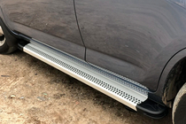 Toyota Rav 4 2006-2013 Side Steps Maya V2 (2 pcs, Aluminum) photo 1