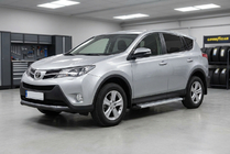 Toyota Rav 4 2013-2018 Side Steps Maya V2 (2 pcs, Aluminum) photo 1