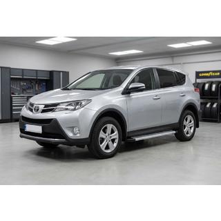 Side Steps Maya V2 (2 pcs, Aluminum) Toyota Rav 4 2013-2018 photo 1