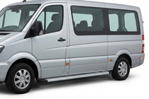 Volkswagen Crafter 2006-2016 Side Steps Maya V2 (2 pcs, Aluminum) photo 1