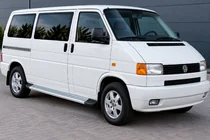 Volkswagen T4 Transporter 1990-2003 Side Steps Maya V2 (2 pcs, Aluminum) Long Wheelbase photo 1