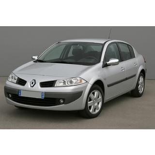 Mirror Covers (2 pcs, plastic) Renault Megane II 2004-2009 photo 2