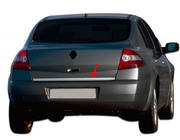 Renault Megane II 2004-2009 Trunk trim stainless steel HB, Carmos - Turkish Steel photo 5