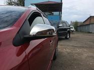 Renault Megane III 2009-2016 Mirror Covers (2 pcs, Stainless Steel) Carmos - Turkish Stainless Steel photo 6