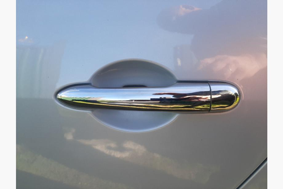 Renault Scenic/Grand 2003-2009 Chrome Door Handle Covers (4 pcs, Stainless Steel) OmsaLine - Italian Stainless Steel Photo 4