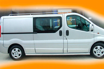 Renault Trafic 2001–2015 Side Bars BB002 (2 pcs, Stainless Steel) photo 8