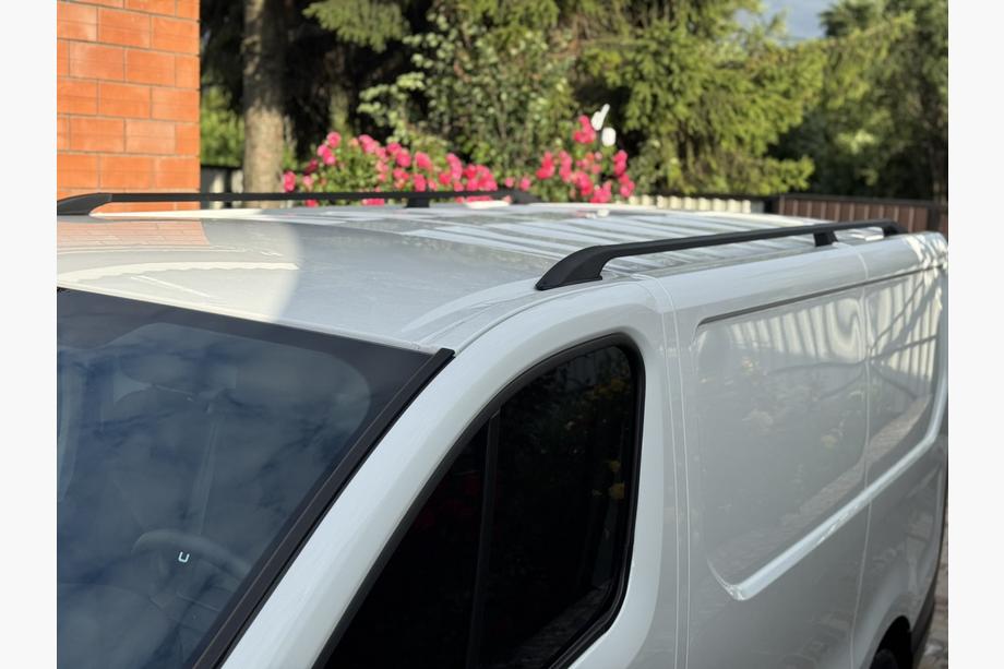 Renault Trafic 2015- Black Roof Rails Short, Plastic Feet Image