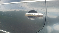 Seat Leon 1999-2005 Chrome door handle covers with holes (stainless steel) photo 5