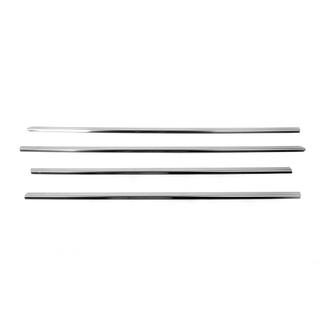 Exterior window trim stainless steel (4 pcs) Skoda Fabia 2000-2007 photo 3