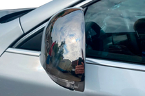 Skoda Octavia II A5 2010-2013 Mirror Covers (2 pcs, Stainless Steel) photo 5