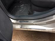 Skoda Octavia II A5 2010-2013 Door Sill Covers Nataniko (8 pcs, Stainless Steel) photo 6