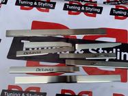 Skoda Octavia II A5 2010-2013 Door Sill Covers Nataniko (8 pcs, Stainless Steel) photo 10
