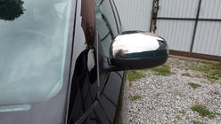 Skoda Fabia 2007-2014 Chrome Mirror Covers (Carmos, 2 pcs, Stainless Steel) photo 1