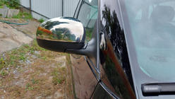 Skoda Fabia 2007-2014 Chrome Mirror Covers (Carmos, 2 pcs, Stainless Steel) photo 2