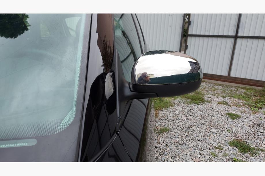 Skoda Fabia 2007-2014 Chrome Mirror Covers (Carmos, 2 pcs, Stainless Steel) Image