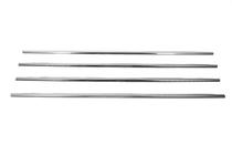 Toyota Corolla 2007-2013 Exterior window trim stainless steel (4 pcs) Carmos - Turkish Stainless Steel photo 5
