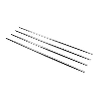 Exterior window trim stainless steel (4 pcs) Toyota Corolla 2007-2013 photo 4