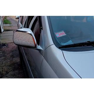 Mirror Covers (2 pcs, Stainless Steel) Toyota Land Cruiser Prado 120 2002-2009 photo 2