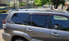 Toyota Land Cruiser Prado 120 2002-2009 Roof Rails Chrome Turkish Plastic Feet photo 2