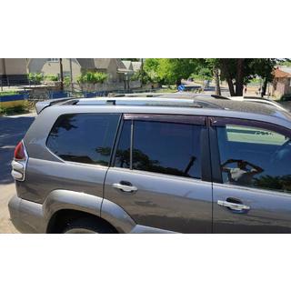 Roof Rails Chrome Turkish Toyota Land Cruiser Prado 120 2002-2009 photo 2