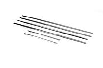 Toyota Land Cruiser Prado 150 2009-2023 Window Trim (6 pcs, Stainless Steel) photo 4