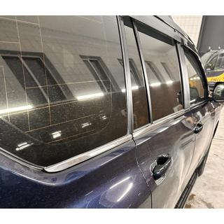 Window Trim (6 pcs, Stainless Steel) Toyota Land Cruiser Prado 150 2009-2023 photo 1