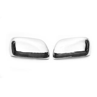 Mirror Covers 2008-2012 (2 pcs, Stainless Steel) Toyota Land Cruiser 200 2007-2021 photo 3