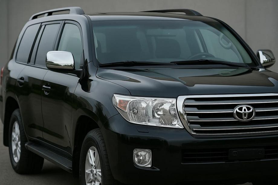 Toyota Land Cruiser 200 2007-2021 Mirror Covers 2008-2012 (2 pcs, Stainless Steel) Image