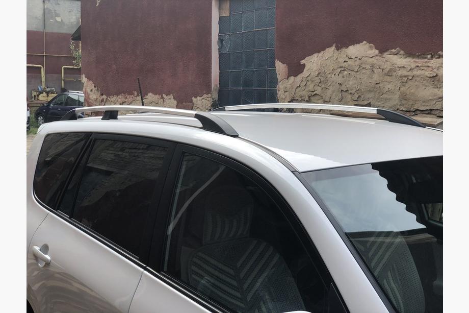 Toyota Rav 4 2006-2013 Roof Rails Chrome Turkish Short base, plastic feet Photo 6
