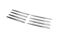 Volkswagen LT 1995-2006 Chrome Grille Covers (8 pcs, Stainless Steel) photo 6