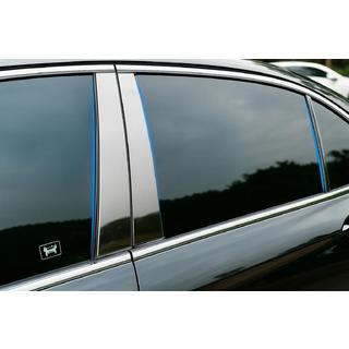 Stainless Steel Door Pillar Trim (6 pcs) Honda Civic Sedan VIII 2006-2011 photo 1