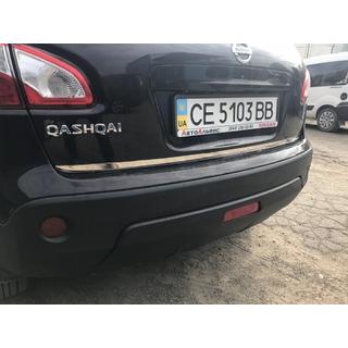 Trunk Lid Edge Trim Stainless Steel Nissan Qashqai 2010-2014 photo 4
