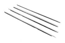Volkswagen Golf 4 1997-2006 Exterior window trim stainless steel (4 pcs) Carmos - Turkish Stainless Steel photo 3