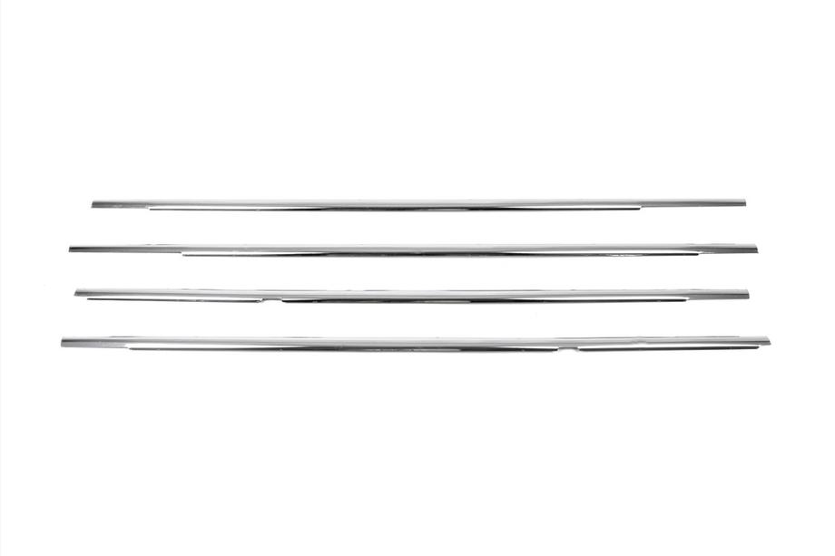 Volkswagen Golf 5 2003-2009 Exterior window trim stainless steel (4 pcs) Carmos - Turkish Stainless Steel Photo 6