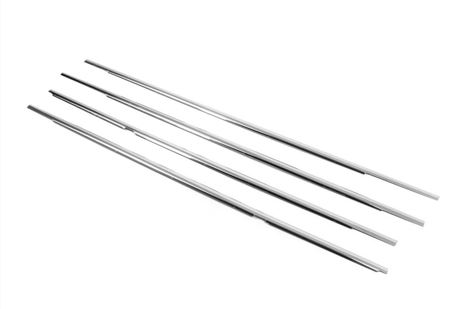 Volkswagen Golf 5 2003-2009 Exterior window trim stainless steel (4 pcs) Carmos - Turkish Stainless Steel Photo 7