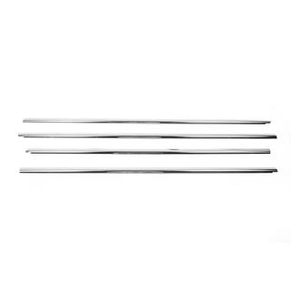 Lower window trims stainless steel (4 pcs) photo 2