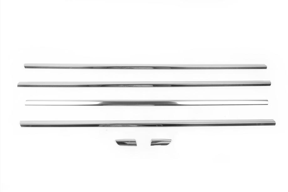 Chevrolet Cruze 2009–2015 Stainless Steel Window Trim Sedan, OmsaLine - Italian Stainless Steel Photo 7