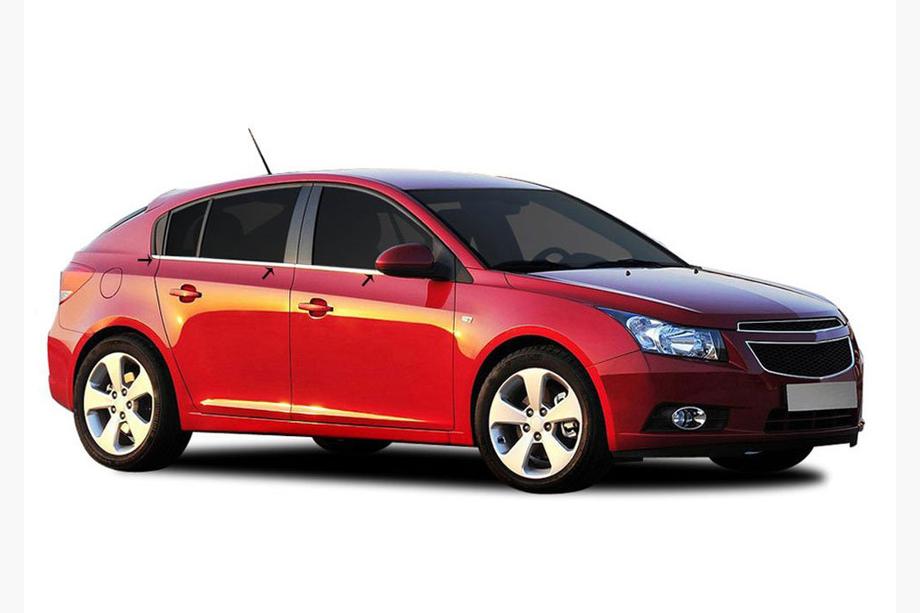 Chevrolet Cruze 2009–2015 Stainless Steel Window Trim Sedan, OmsaLine - Italian Stainless Steel Photo 5