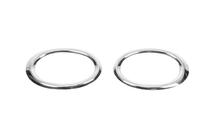 Chevrolet Cruze 2009–2015 Fog light trims (2 pcs, stainless steel) Carmos - Turkish Steel photo 3