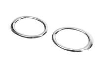 Chevrolet Cruze 2009–2015 Fog light trims (2 pcs, stainless steel) Carmos - Turkish Steel photo 4