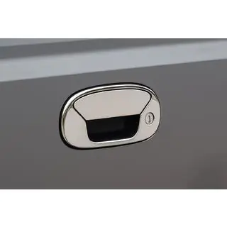 Rear door handle cover (stainless steel) photo 1