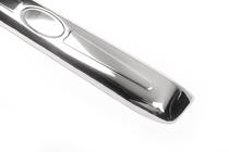 Ford Connect 2010-2013 Chrome trim above license plate (fits on original, stainless steel) Carmos - Turkish Stainless Steel photo 6
